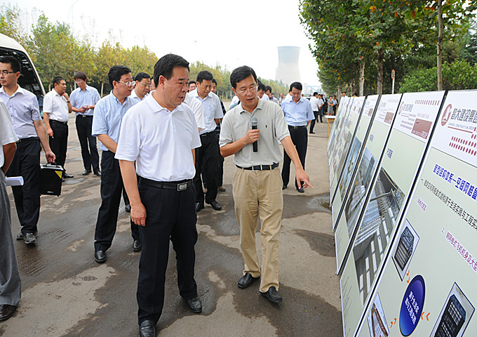 徐鵬強董事長陪同劉曙光市長調研集團產(chǎn)業(yè)園